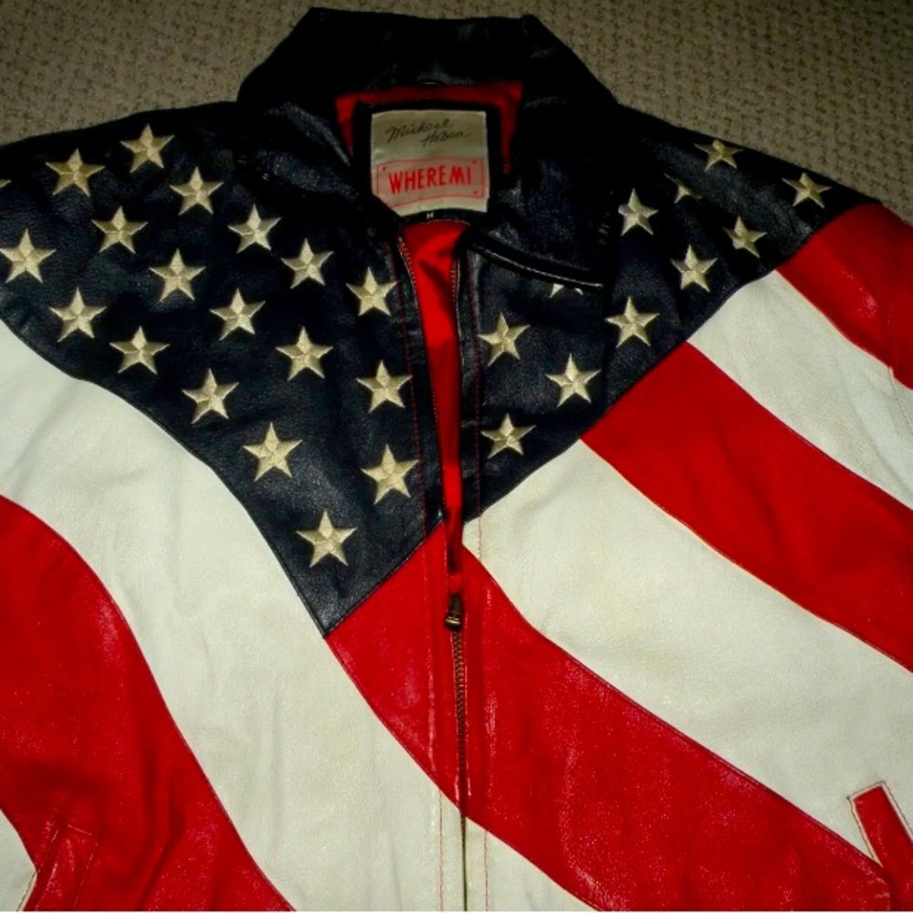Michael Hoban North Beach Leather Jacket Medium